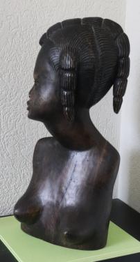 Groot houten Vrouwen buste