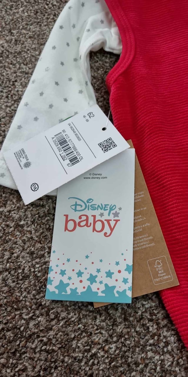 Nieuwe babyset maat 62