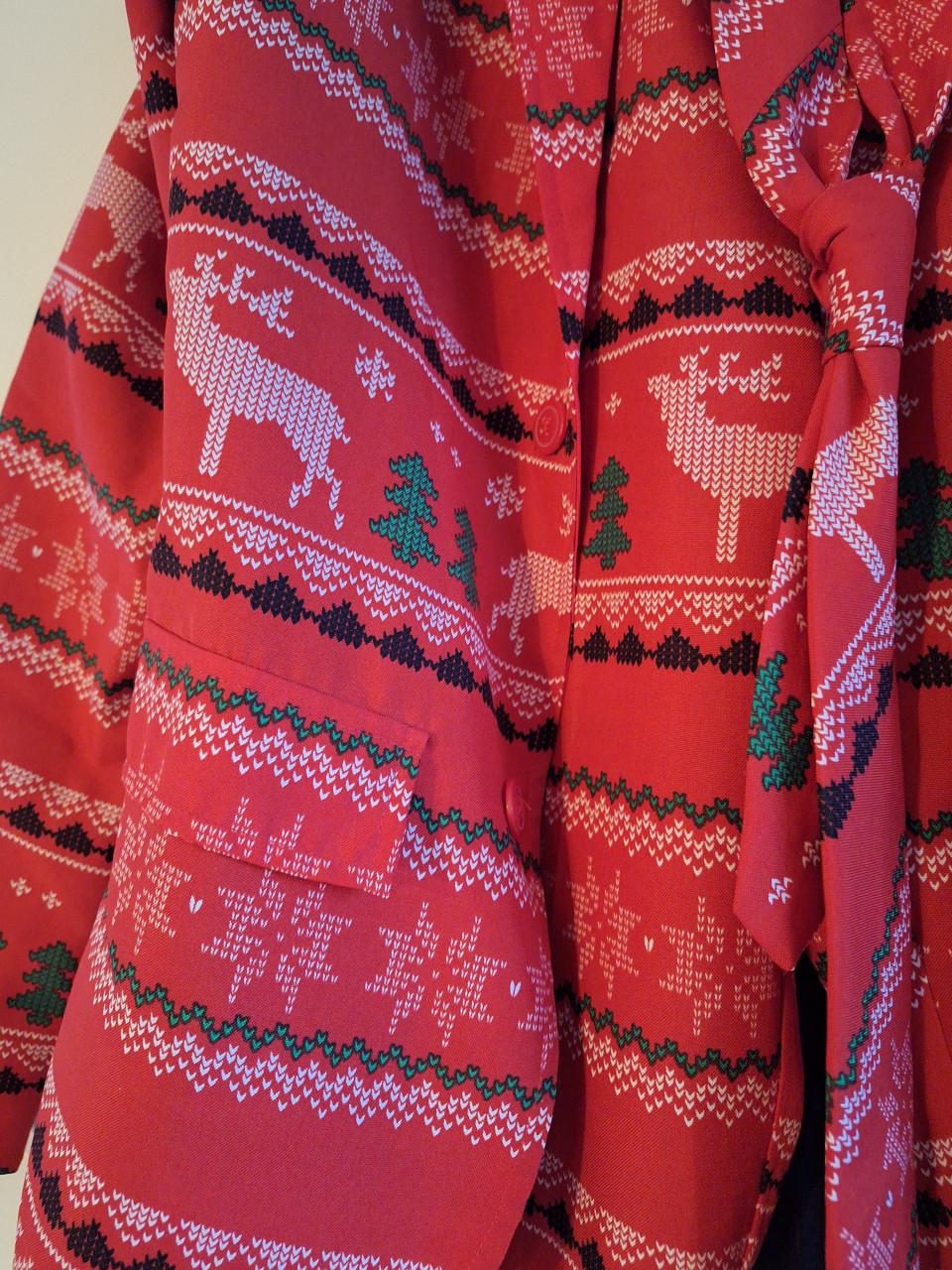 Kerstpak. Colbertje,  broek, stropdas.  M