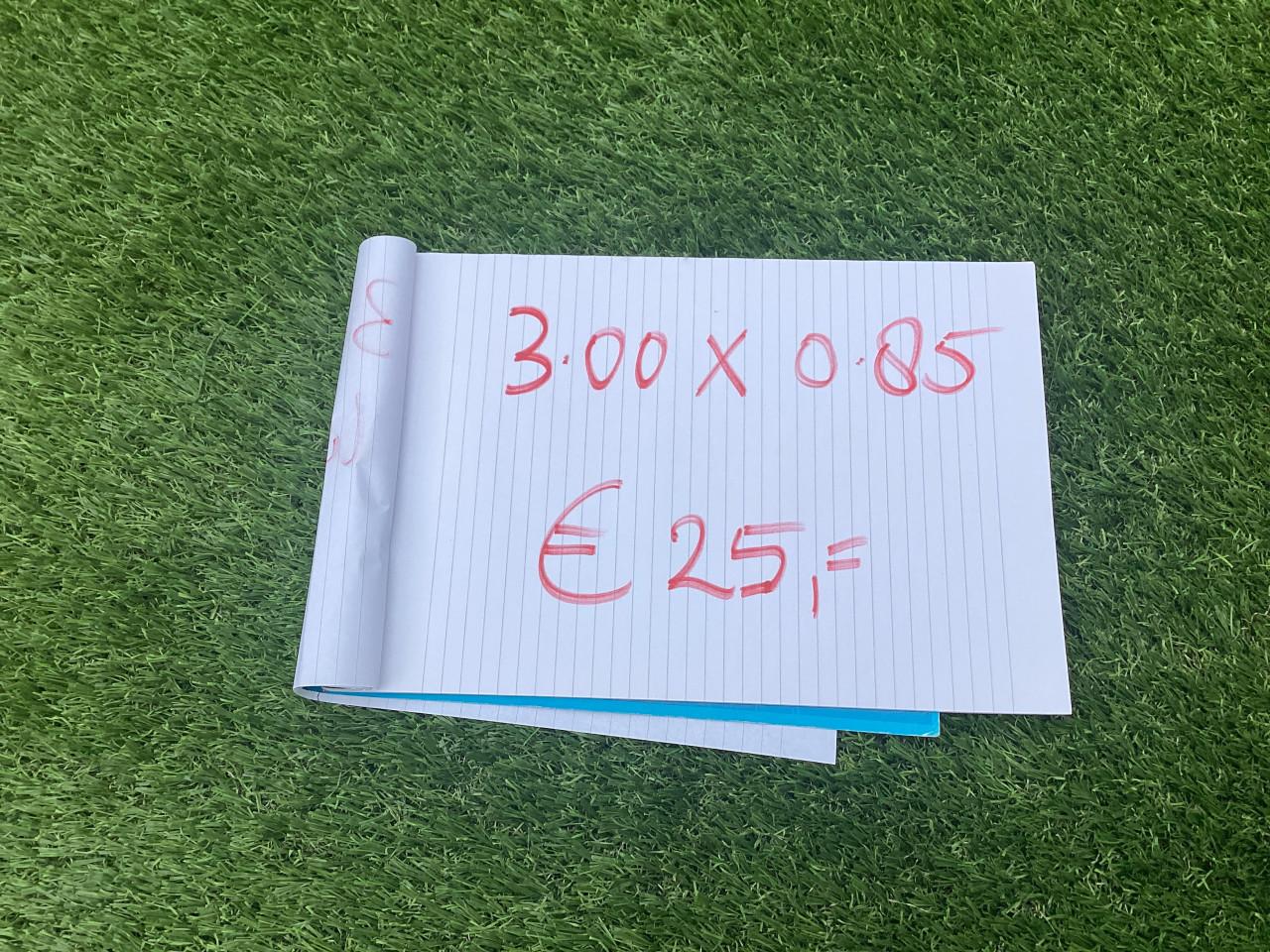 Kunstgras 5 coupons NIEUW