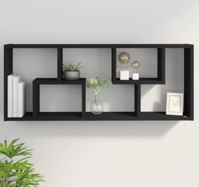 Nieuw wandschap / zwart / 90 x 36 x 16 cm