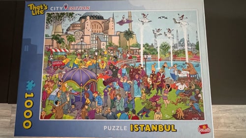 3 puzzels That’s life city edition