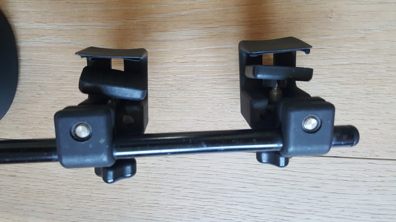 Milenco Caravanspiegels met 2 nieuwe spiegelklemmen