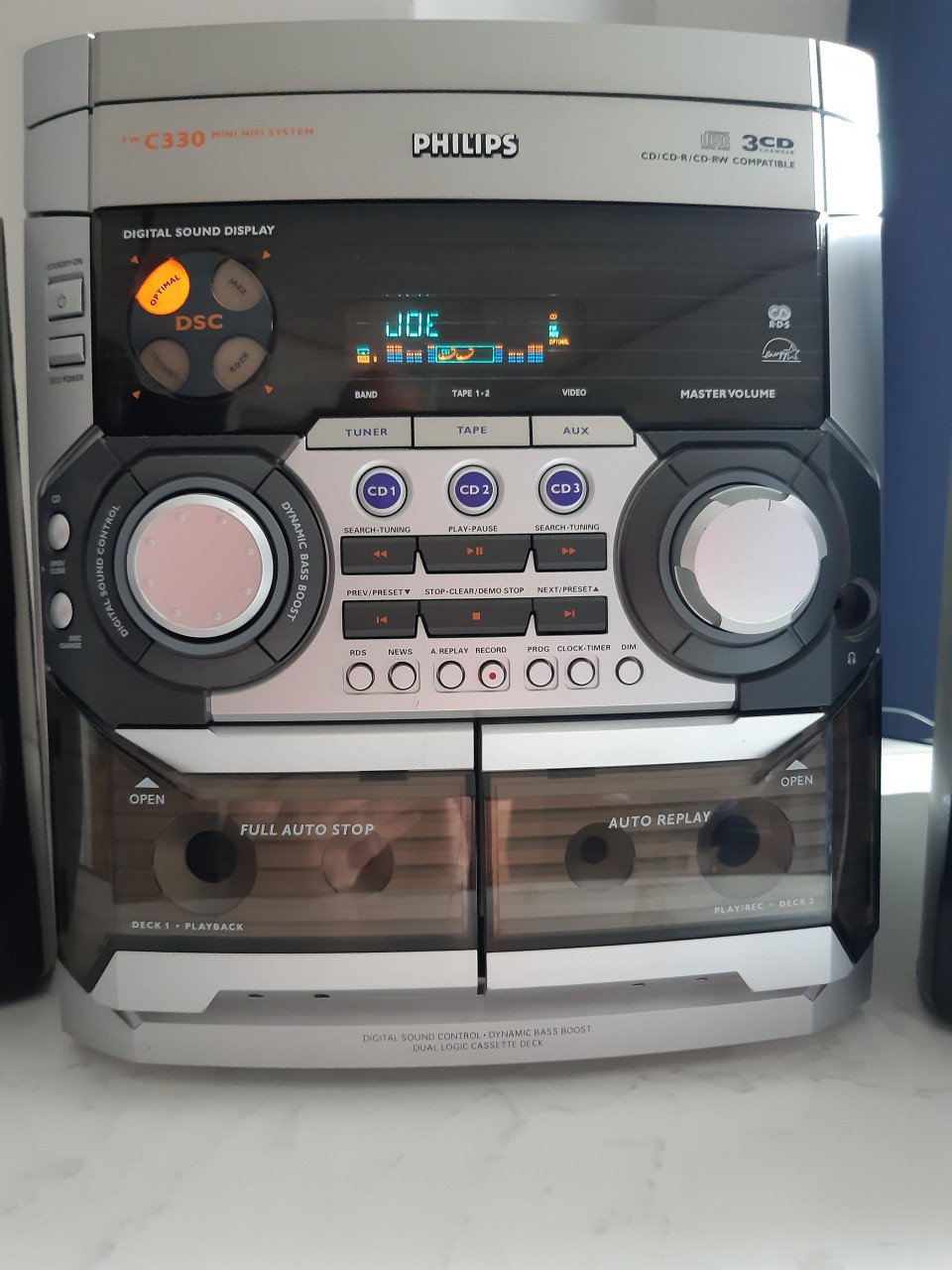 Philips set met Pioneer speakers