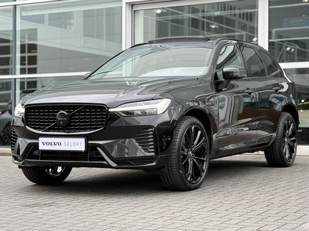 Volvo XC60 t6 398pk recharge black edition ultra dark full options !