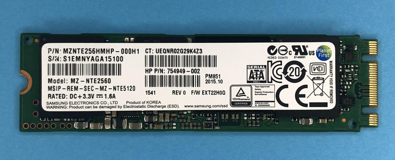 Samsung 256GB  M-2280