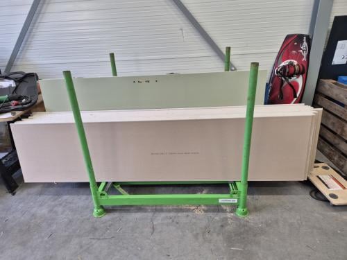 Gipsplaten en Gyproc A platen