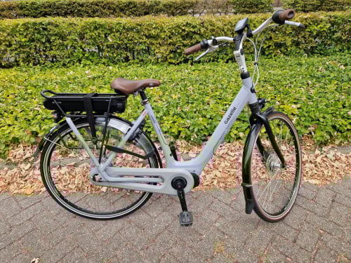 Schitterende Gazelle Orange met Shimano middenmotor