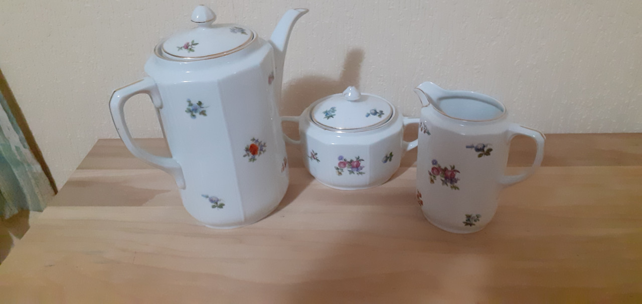 Antiek koffie servies