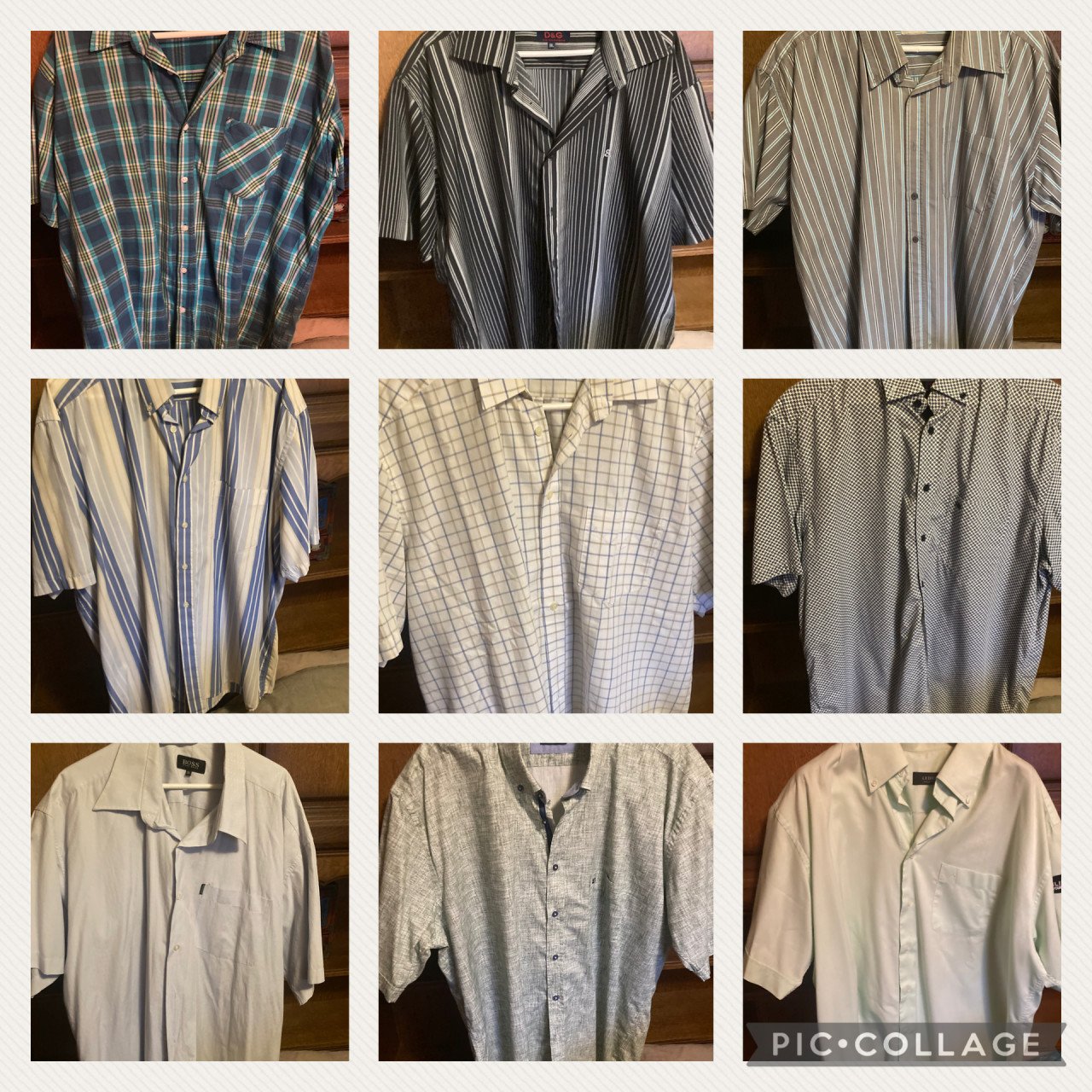 Kledingpakket heren blouses korte mouw