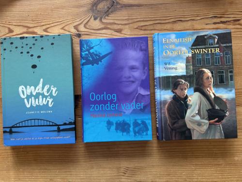 3 spannende jeugdboeken. Over de 2e wereldoorlog.