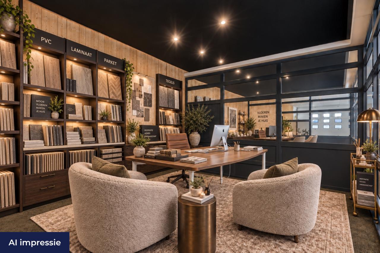 TE KOOP | Multifunctionele bedrijfsruimte-/showroom in ’s-Heer Arendskerke
