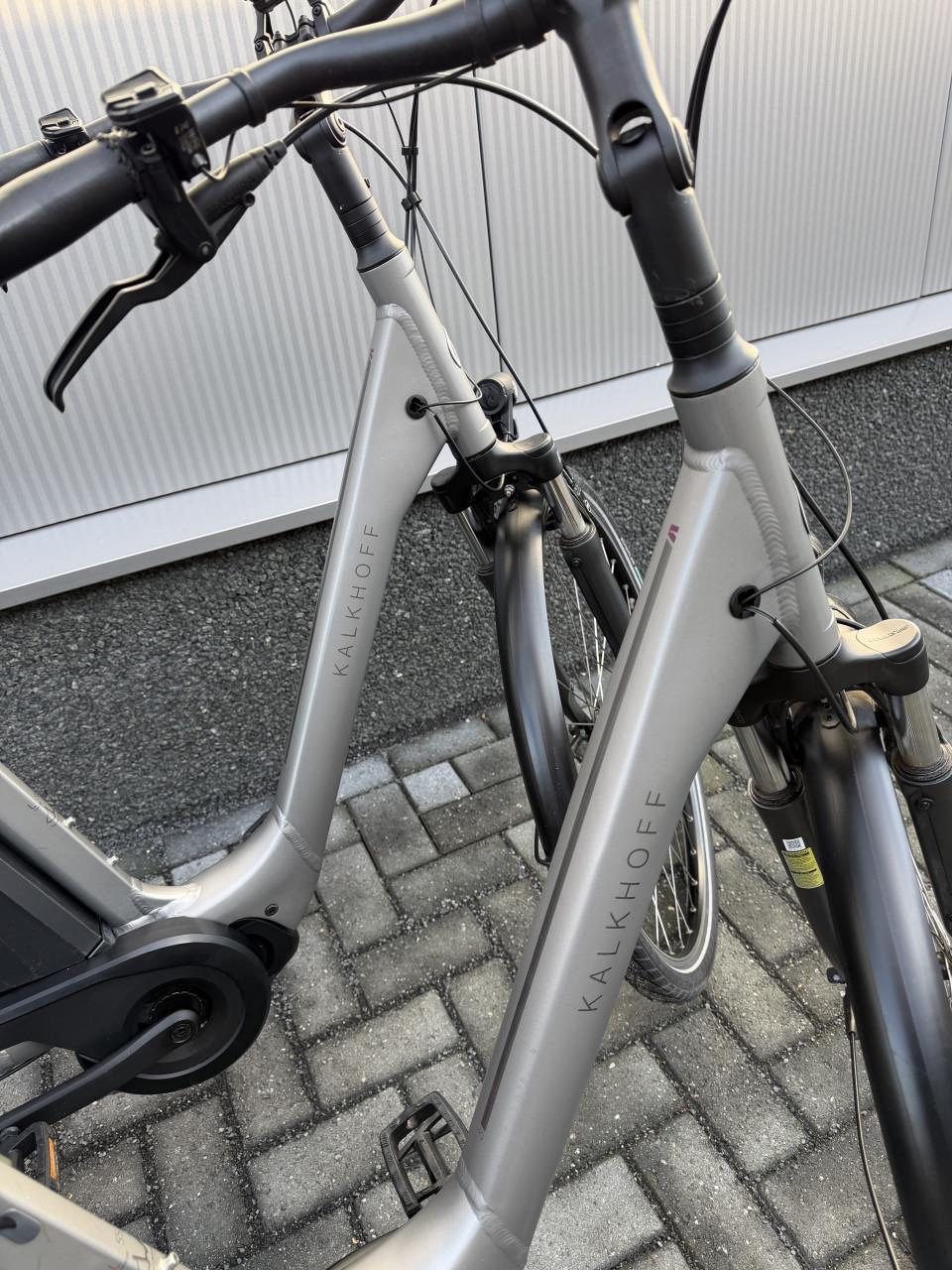 Set Kalkhoff Agutta middenmotor elektrische fietsen