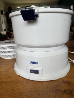 Aardappel schrapmachine
