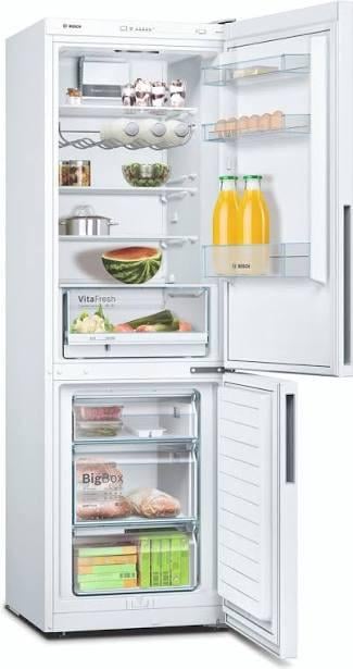 A++ klasse Bosch koel vries combinatie Koelkast vriezer 186x60x65 cm.