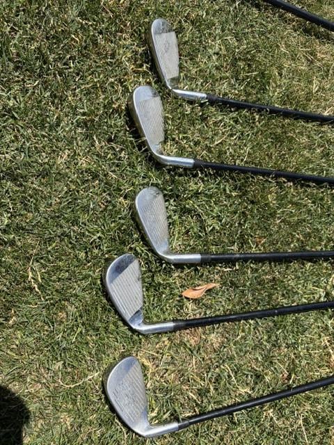 Golfset heren met draagtas en trolley