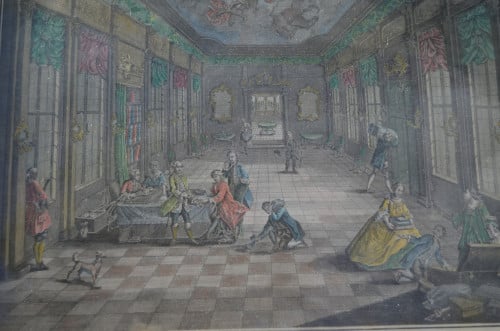 6 Prachtige Opticaprenten laat 18e eeuws (1)