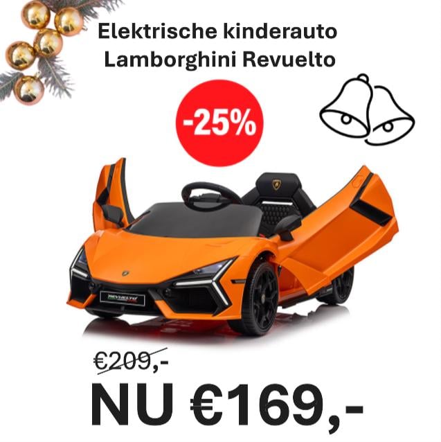 KERSTUITVERKOOP  Elektrische kindervoertuigen OP=OP!