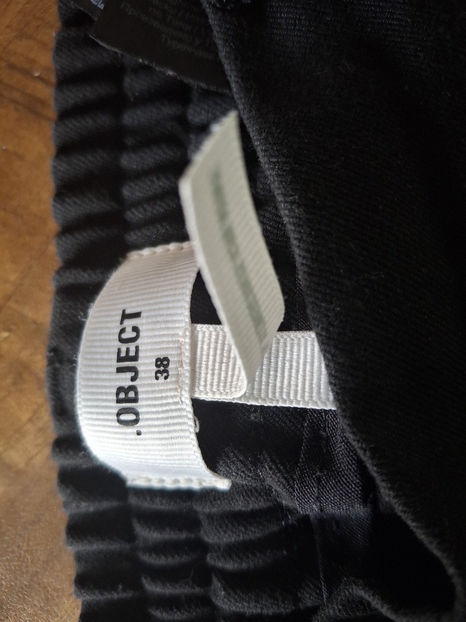 Mooie zwarte broek van Object