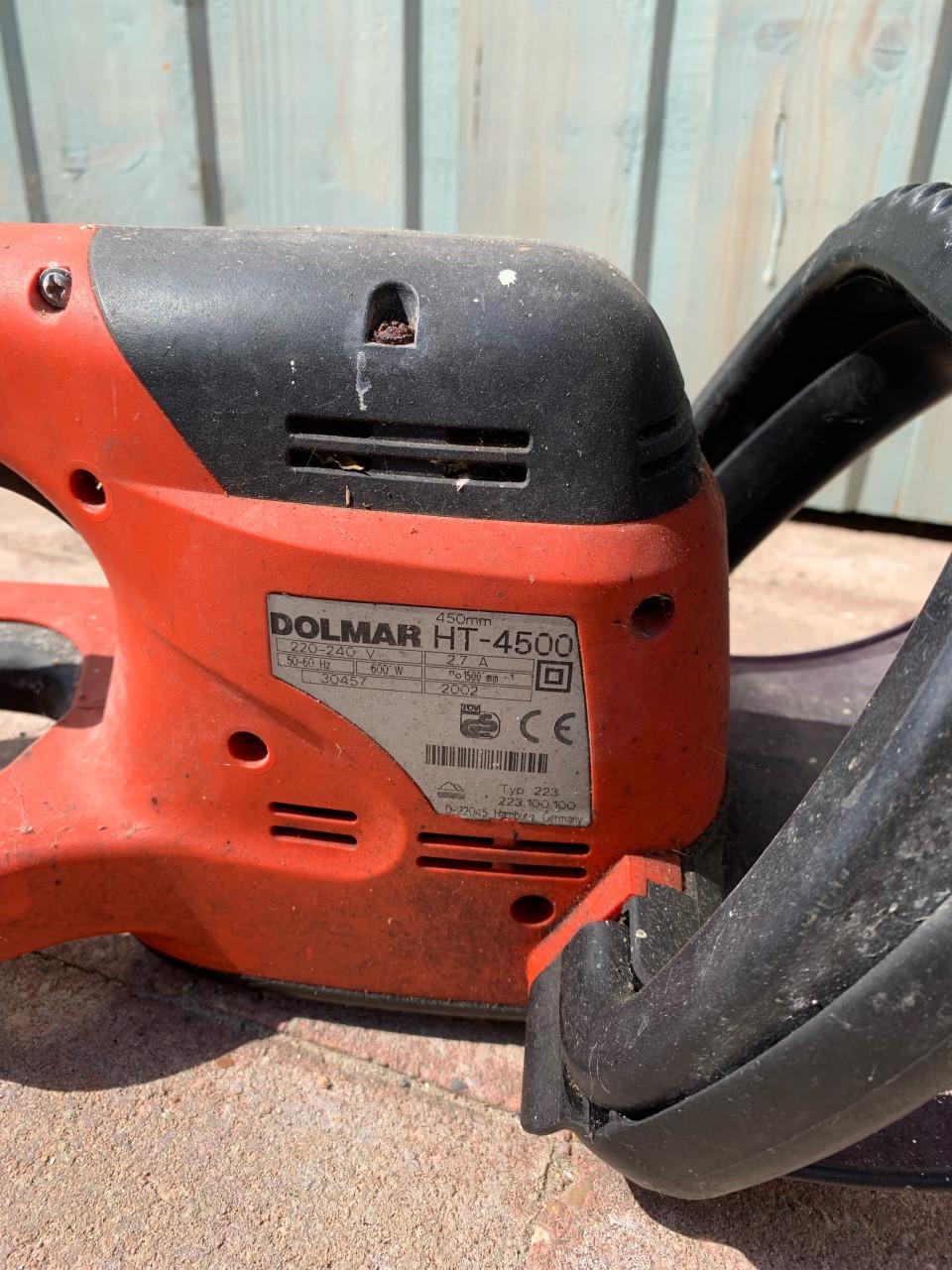 Heggenschaar dolmar elektrisch