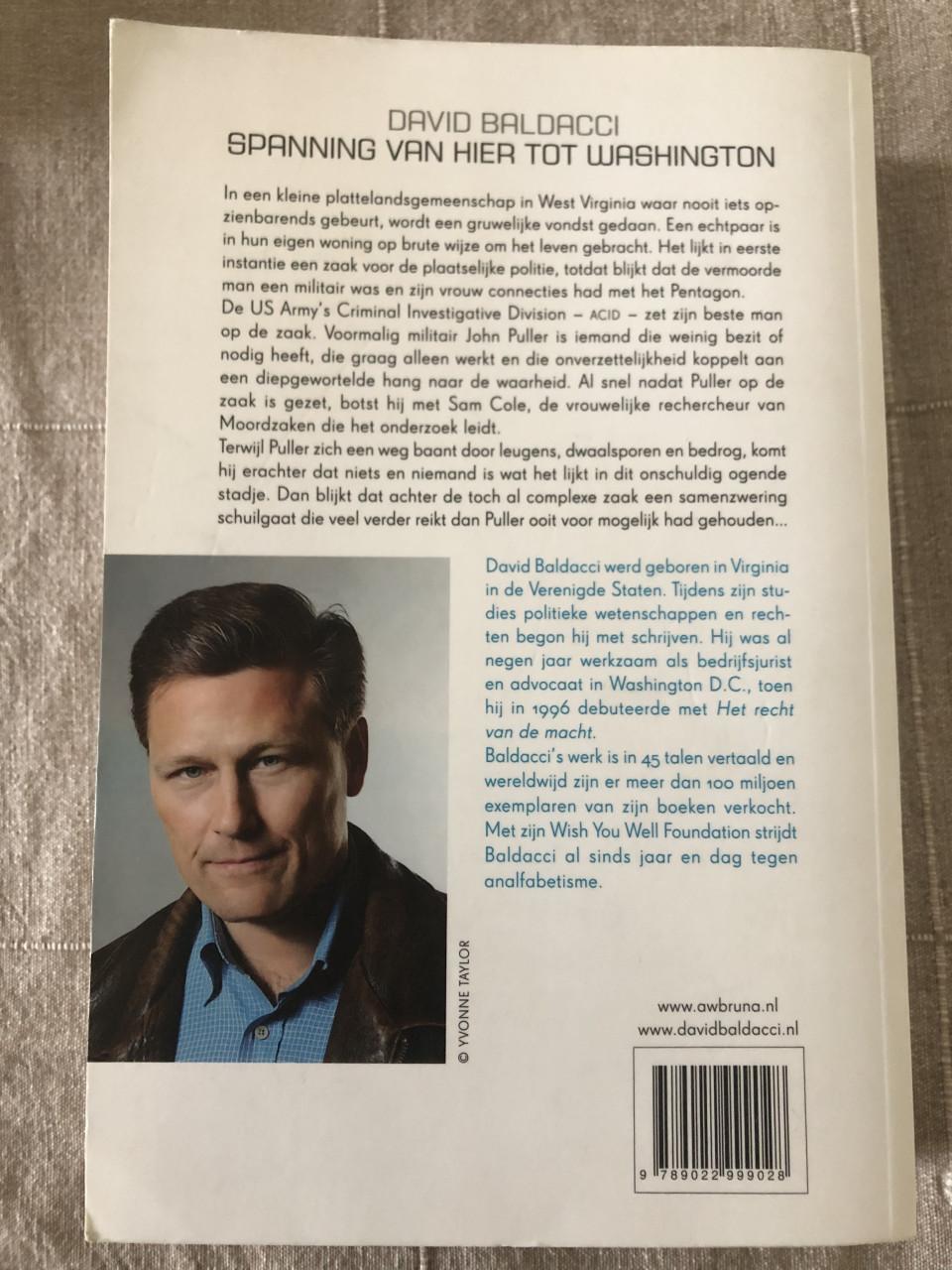 3 boeken van David Baldacci voor 5 euro