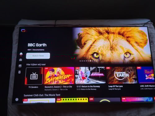 Qled Samsung tv 55 inch zgan