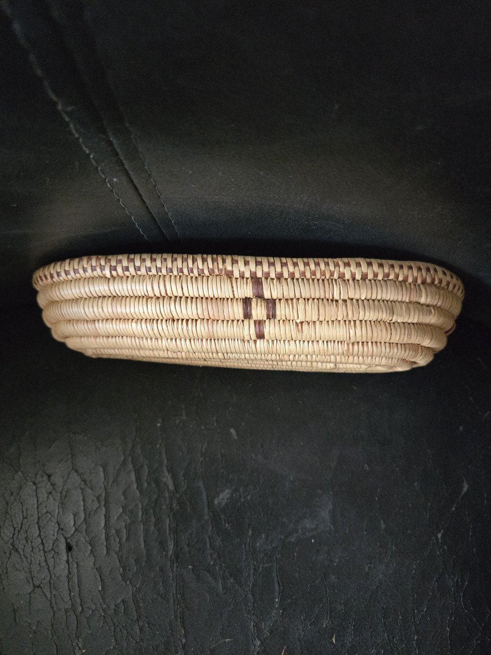 Geweven spiraalmand 19.5x9.5 cm