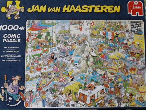 Jan van Haasteren puzzel ; De Vakantiebeurs