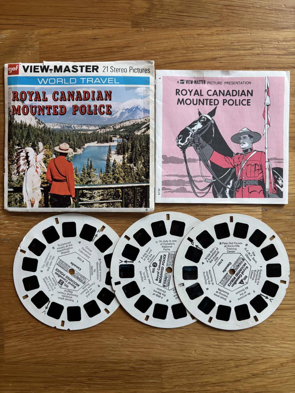 Originele View-Master Sawyers, diverse schijven 1960-1975