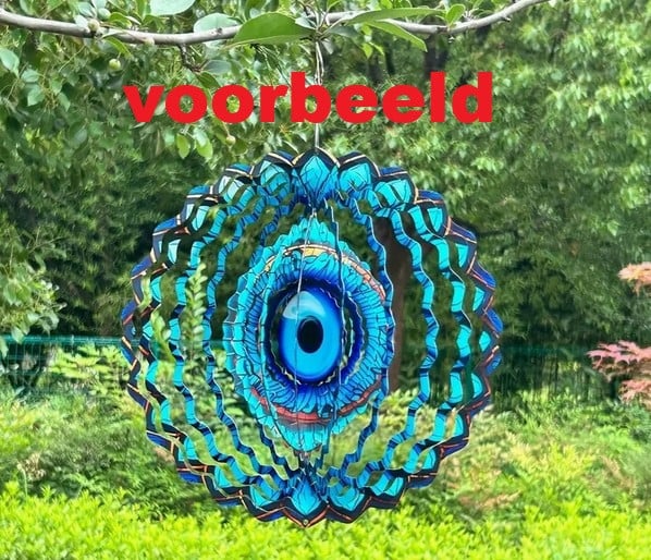 3D windmolen : ijsvogel