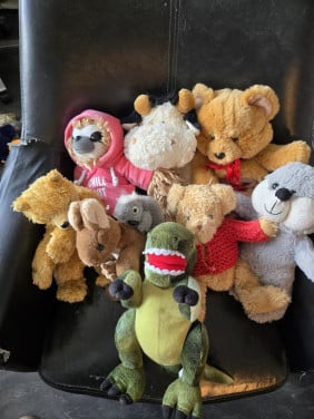 Knuffels. € 2 per stuk