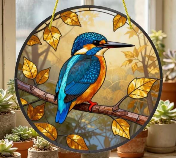 Wandhanger ijsvogel