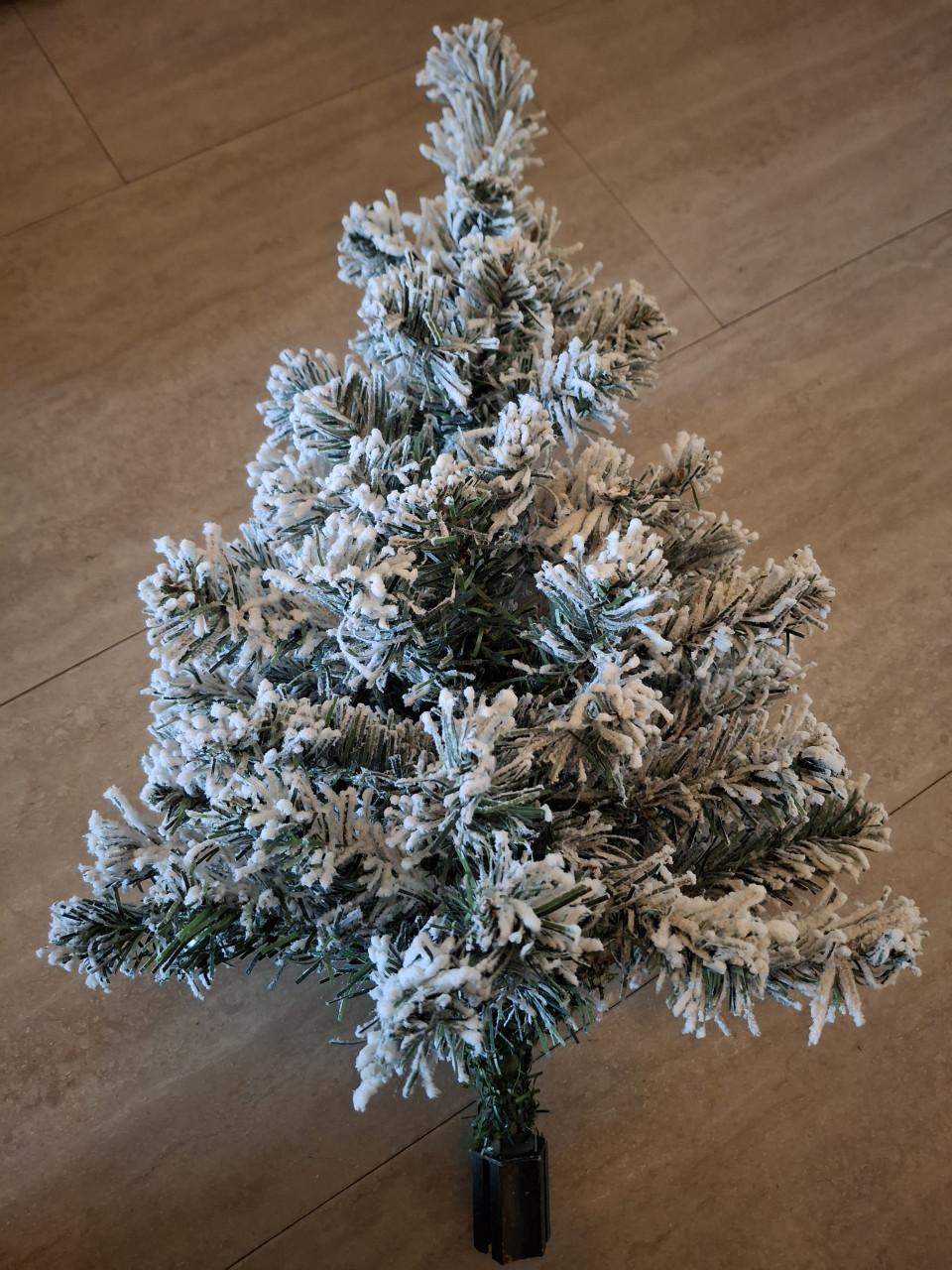 Besneeuwd Kerstboompje, 60 cm