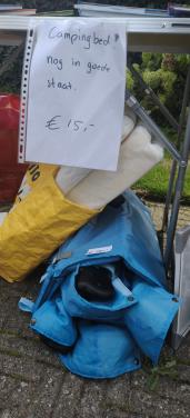 Camping bedje