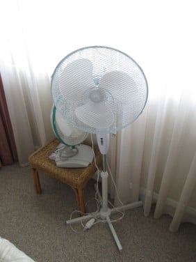Staande en tafel ventilator
