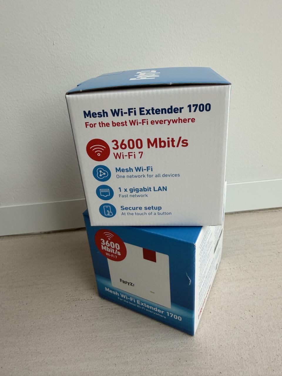 Fritz! Mesh Wi-Fi Extender 1700 set van 2
