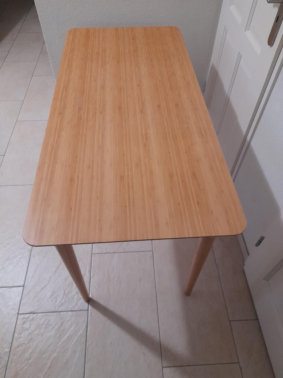 Anfallare / hilver Tafel/bureau 140 x 65 x 73H (bamboe)