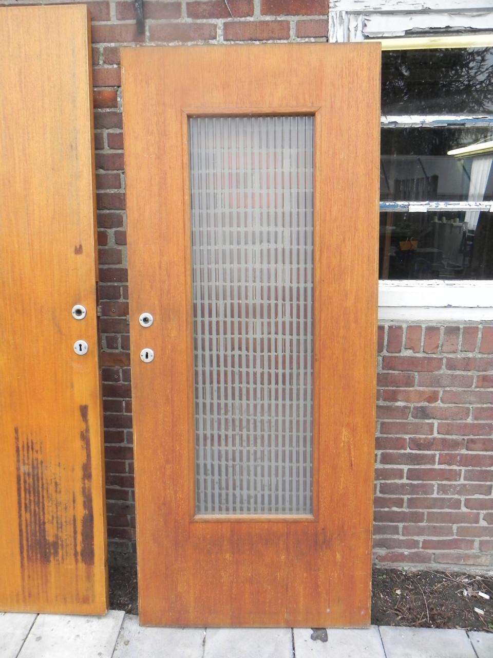 Te koop : drie antieke hardhouten binnendeuren
