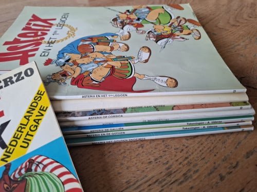 Stripboeken van Asterix, in goede staat:  € 1,50 per stuk