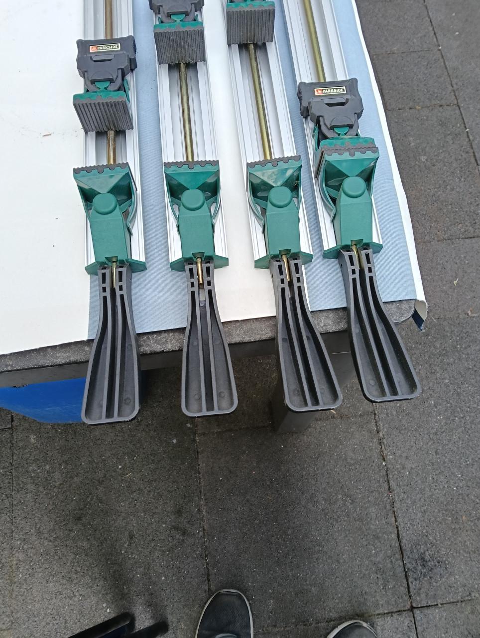 4 x lijmklemmen