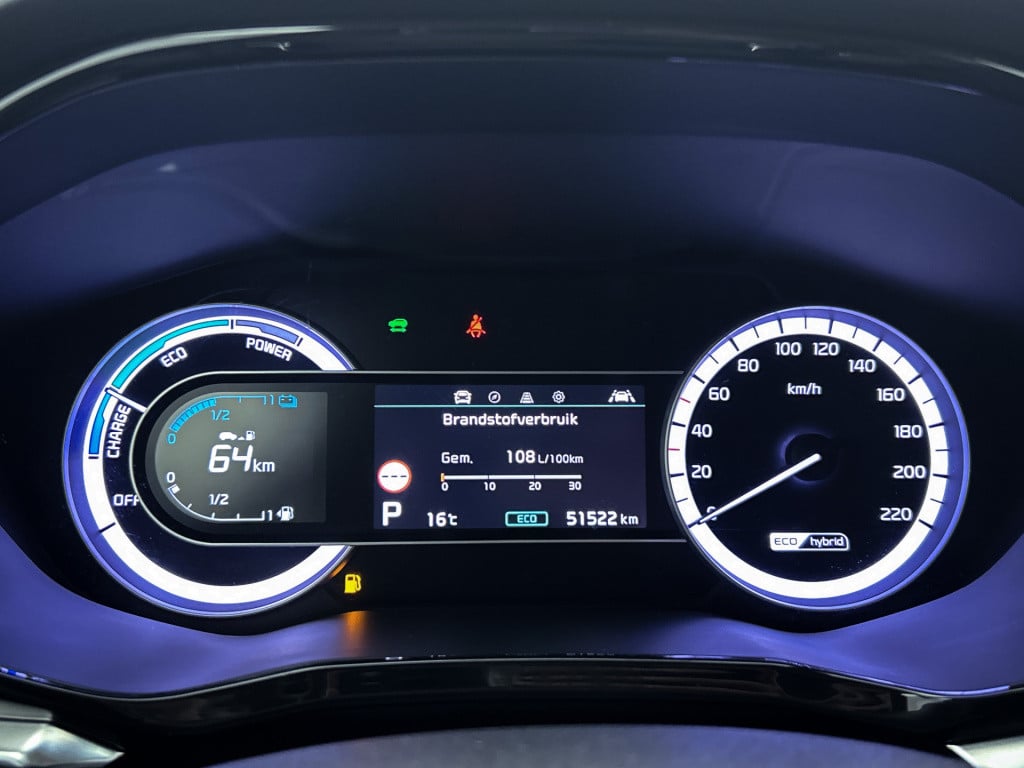 Kia Niro 1.6 gdi hybrid sportsline | trekhaak | 18 inch | half leder