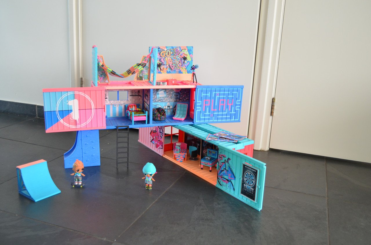 LOL poppenhuis en glampers