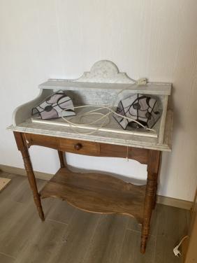 Antieke Wastafel voor lampetkan