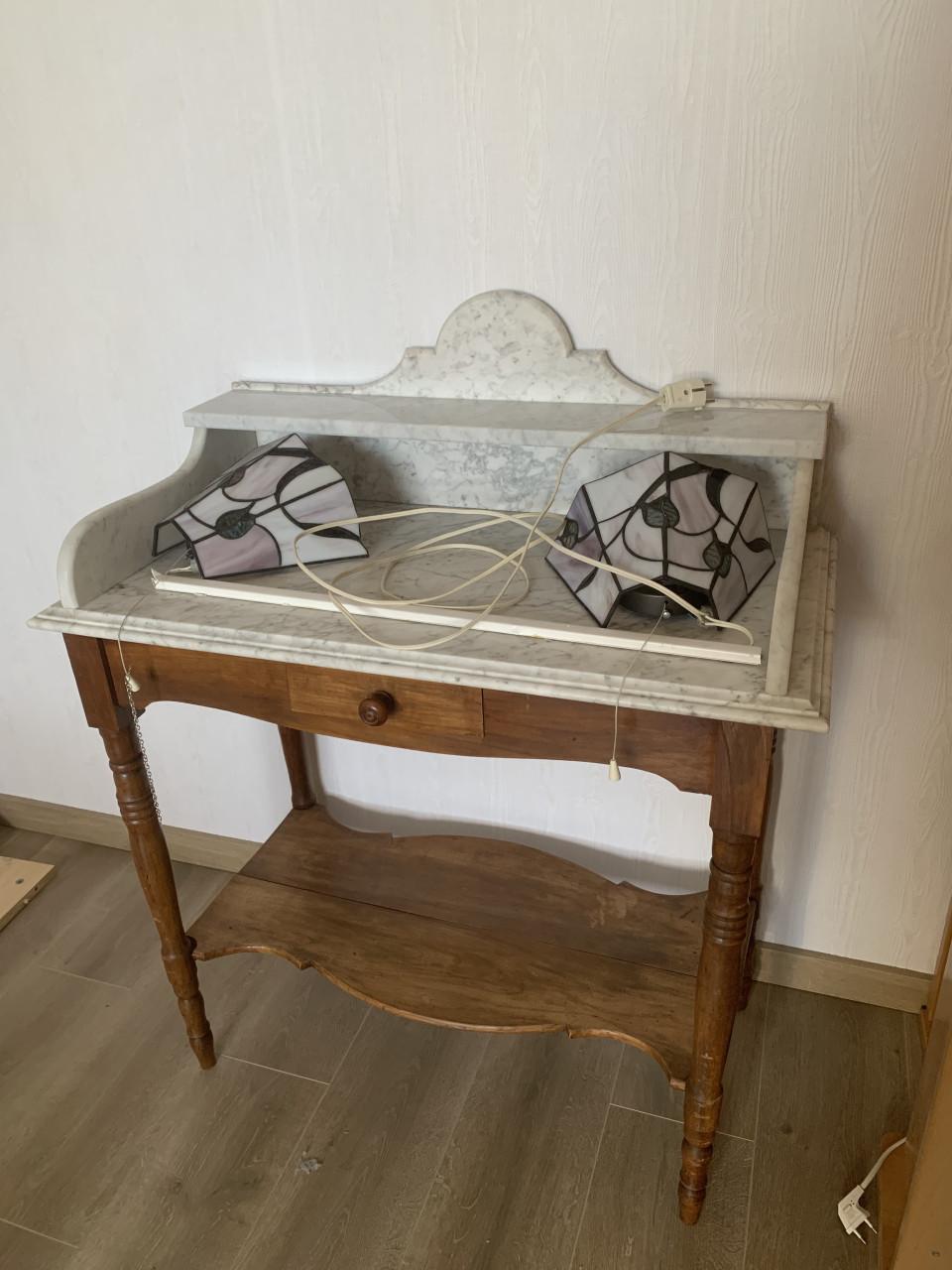 Antieke Wastafel voor lampetkan