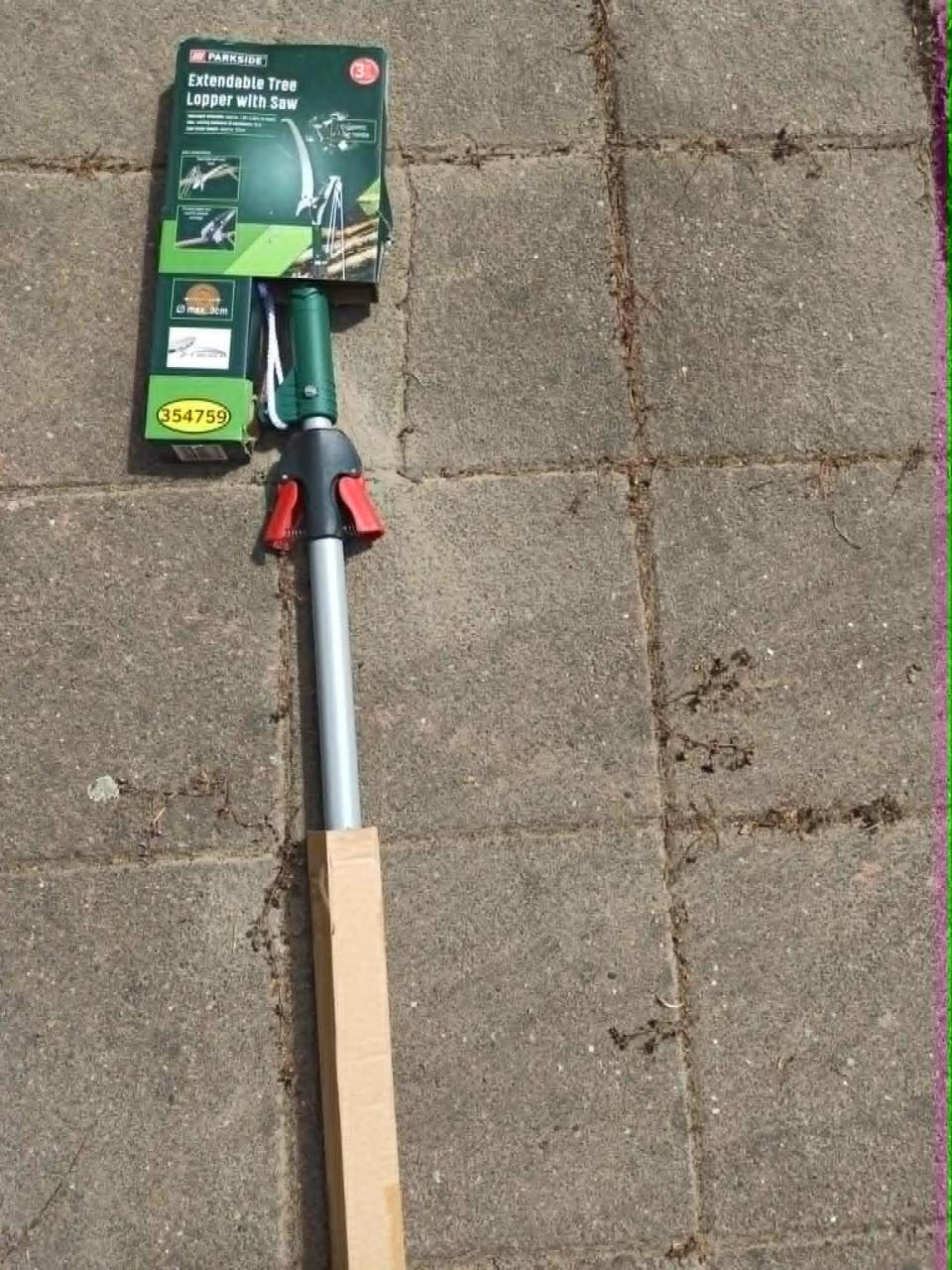 Telescopische boomschaar met zaag nieuw!