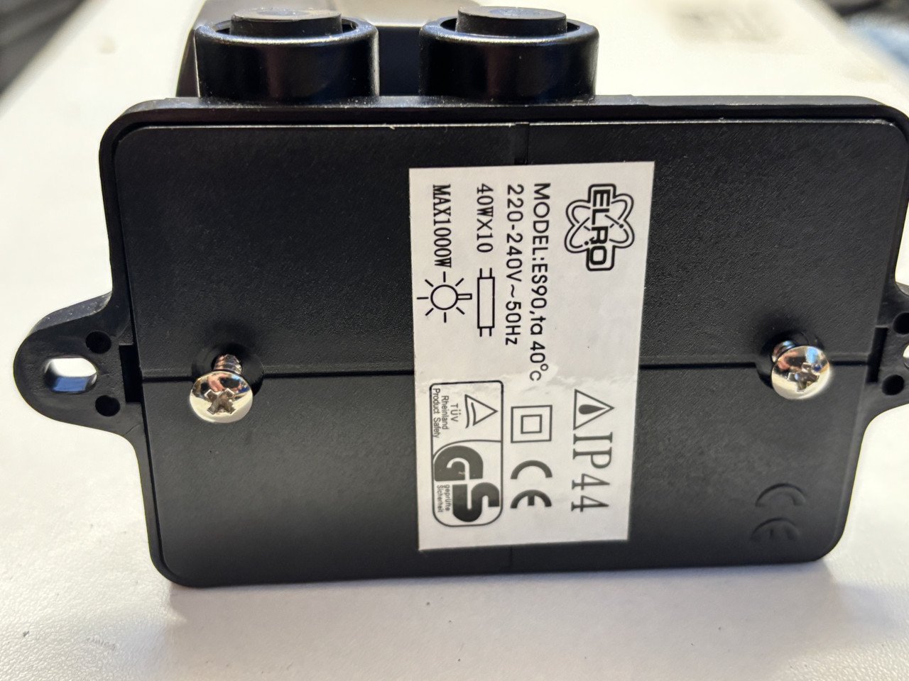 Sensor voor bv buitenverlichting