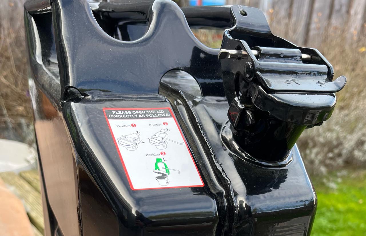 Jerrycan 20 liter staal