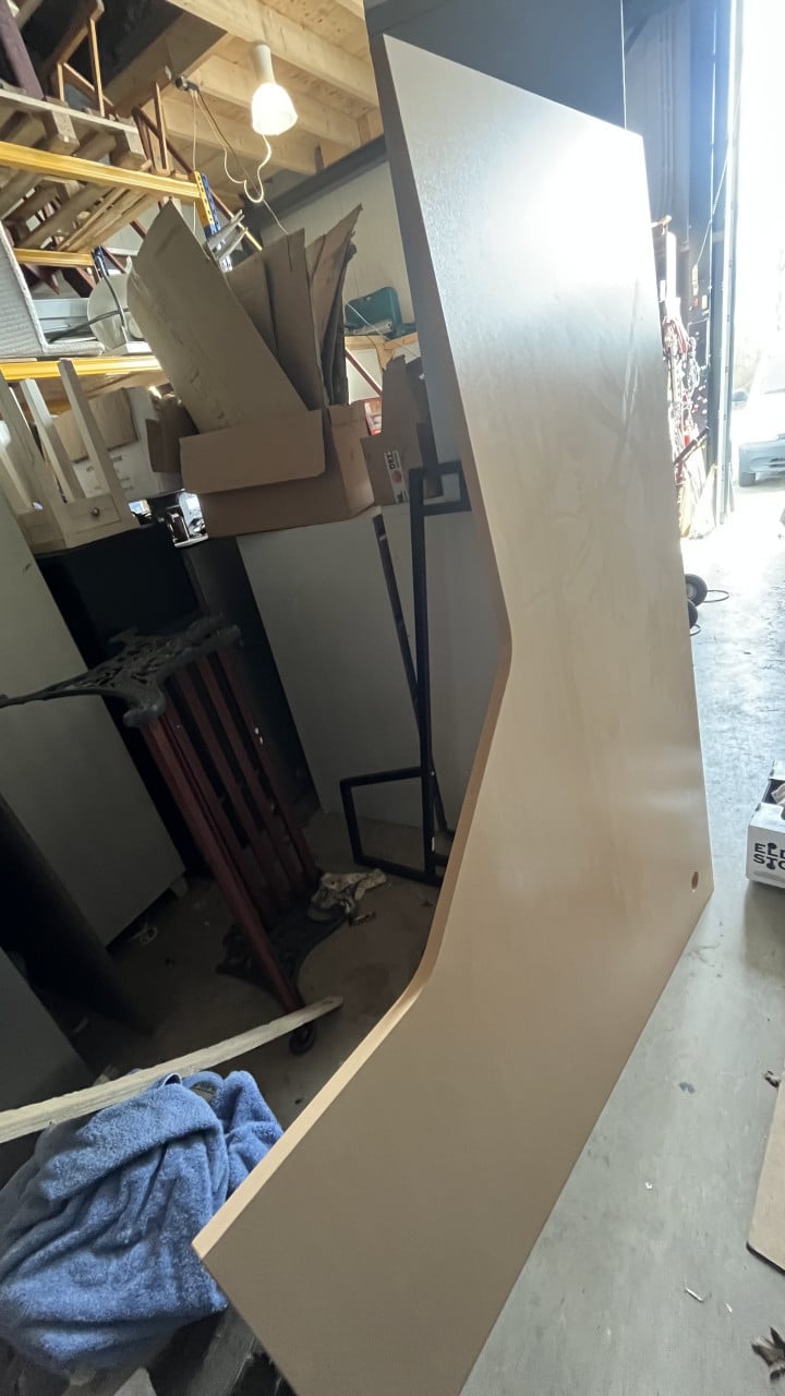 Bureaublad blank eikenhout