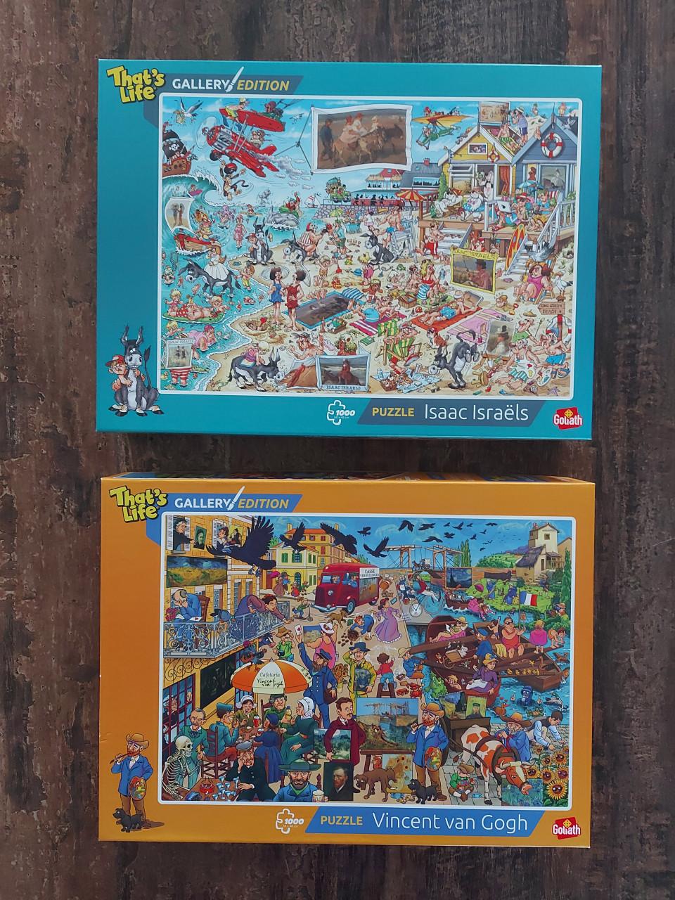 2 puzzels that's life kunst&humor