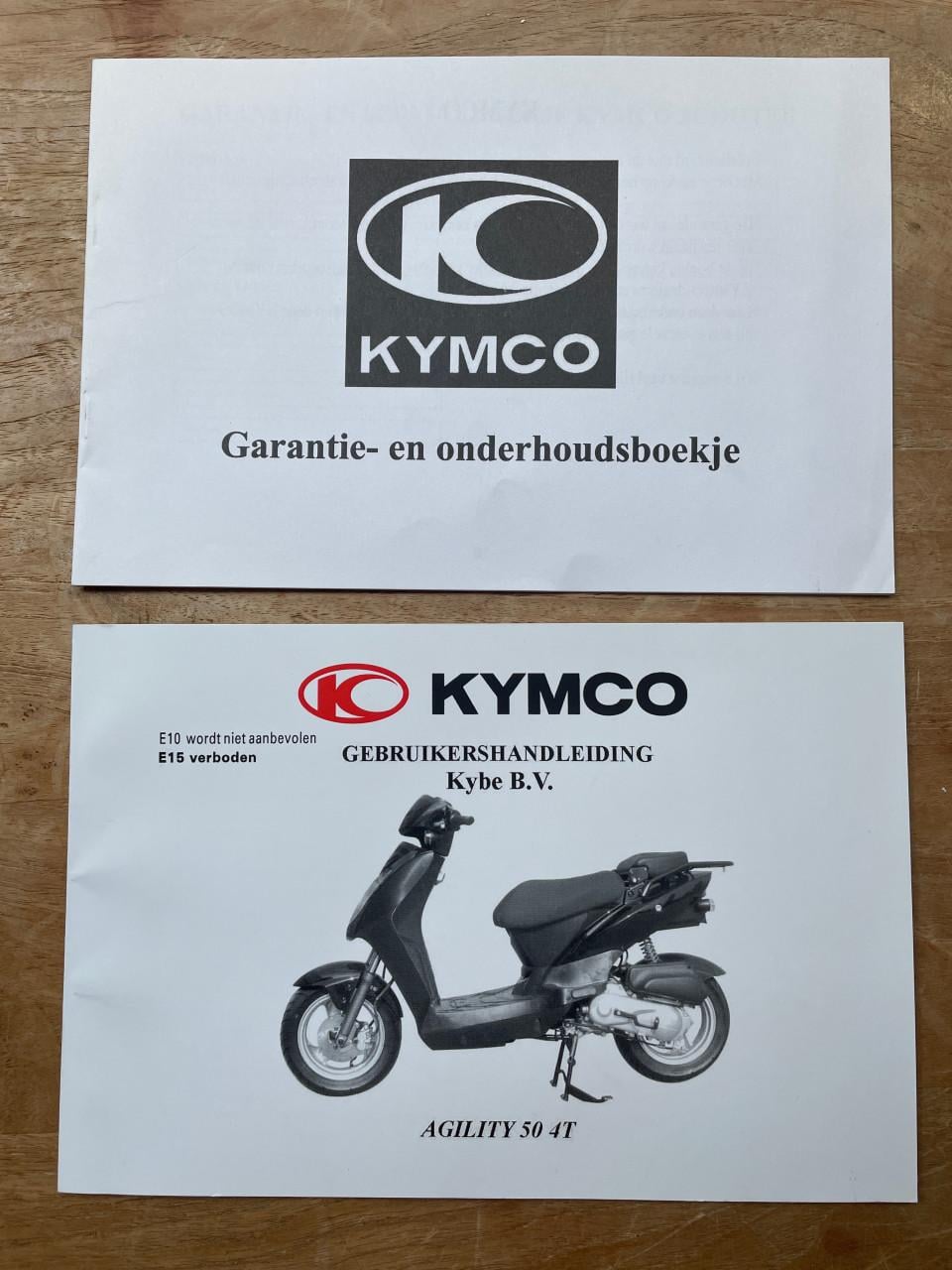 Kymco Agility scooter - zwart